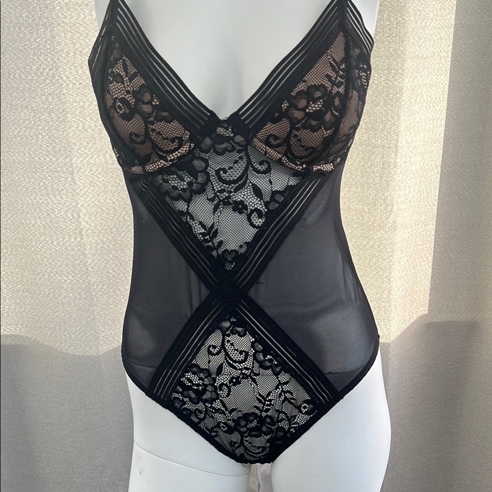 Black Lace Bodysuit